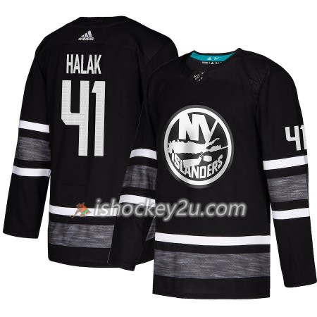 Mænd NHL New York Islanders Trøje Jaroslav Halak 41 Sort 2019 All-Star Adidas Authentic